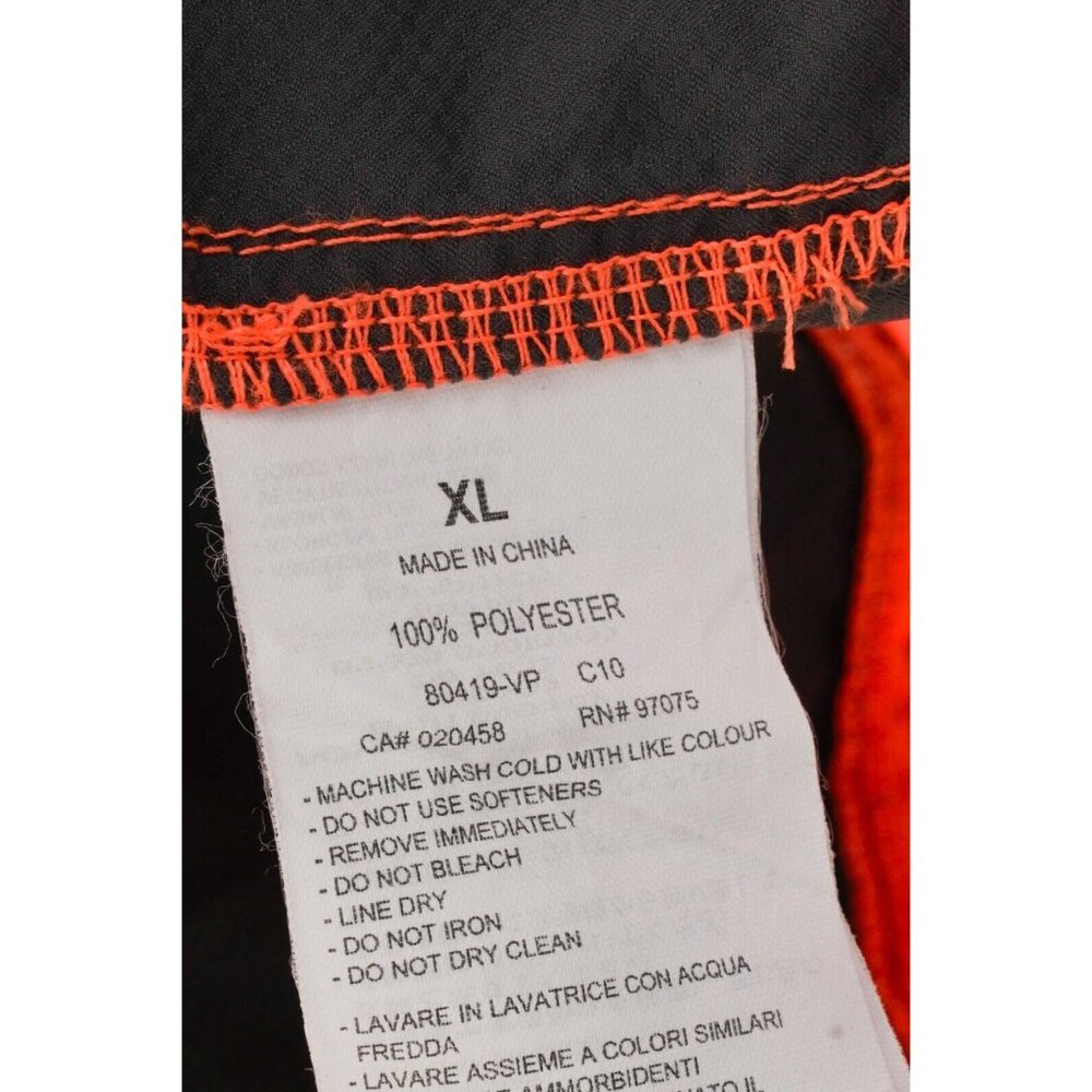 Saucony Vizipro Florescent Orange Running Vest Men's Sz XL - Picture 9 of 9
